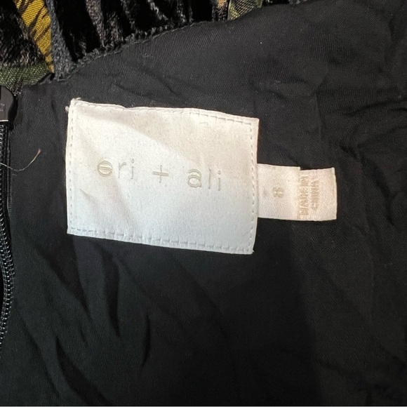 Anthropologie Eri + Ali Floral Velvet Burnout Slip Dress - Picture 5 of 5